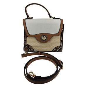 Aldo Goulburnn Mini Purse Lion Head Hardware Detachable Strap Crossbody